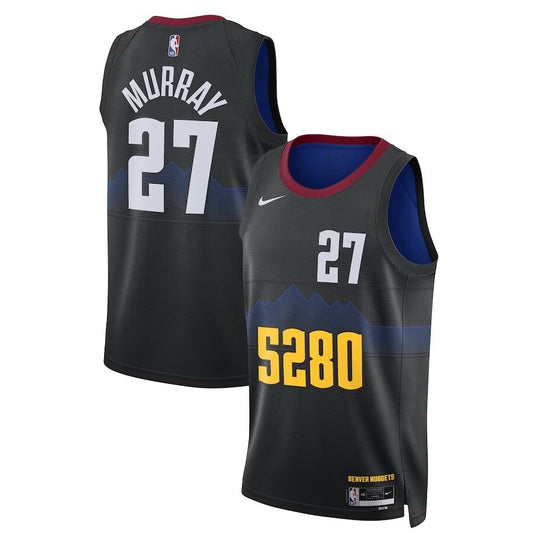 Denver Nuggets #27 Jamal Murray Unisex 2023 24 Swingman Jersey - Black - City Edition