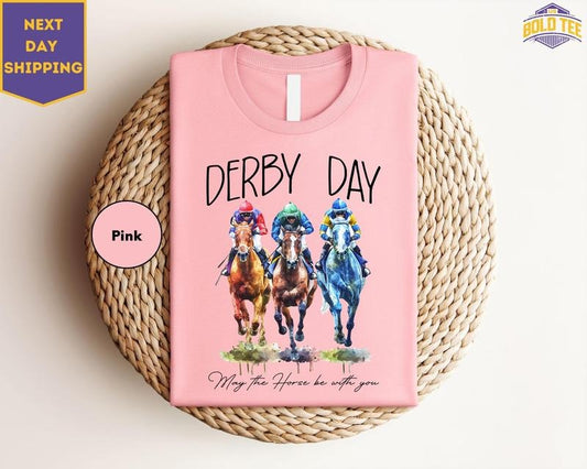 Derby Day May The Horse Be With You Shirt Derby Vibes Shirt Kentucky Derby Shirt 2025 Derby Tee Derby Party Tees  T-shirt, sweater and Hoodie