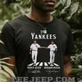 Derek Jeter Mariano Rivera Yankees Baseball Duo Vintage Retro Style Men Fans Celebration Shirt