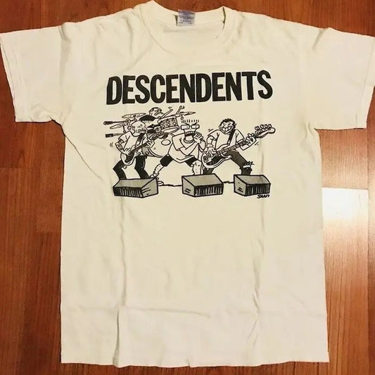 Descendents Band T-shirt, Punk Rock Band Shirt, Natural Color, New Shirt