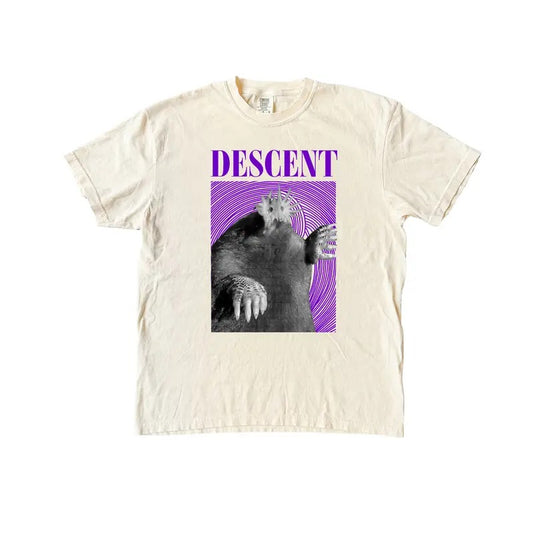 Descent Mole Funny Shirt, Funny Comfort Colors T-Shirt, Unisex Fit Top