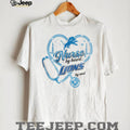 Detroit Lions Nurse T Shirt Nurse by Heart Lions by Soul Gameday T Shirt