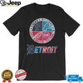 Detroit Sports Legends Tigers Lions Red Wings Pistons Logo T Shirt