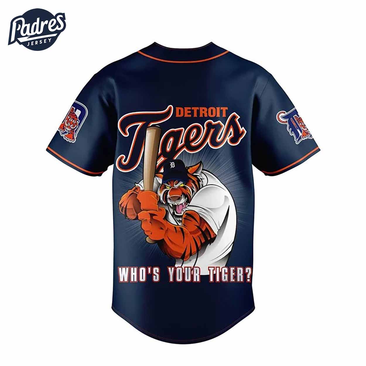 Detroit Tigers Baseball Jersey For MLB - Padres Jersey Oasis: Elevate Your Baseball Style Game T-Shirts,... (Image 3)