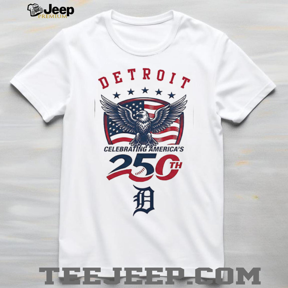 Detroit Tigers Celebrating America’s 250th Anniversary Custom Baseball Jersey T Shirt