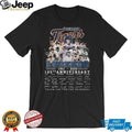 Detroit Tigers Legends 125th Anniversary 1901 2026 Signatures History Shirt