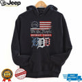Detroit Tigers We The People 1776 Patriotic American Flag T Shirt