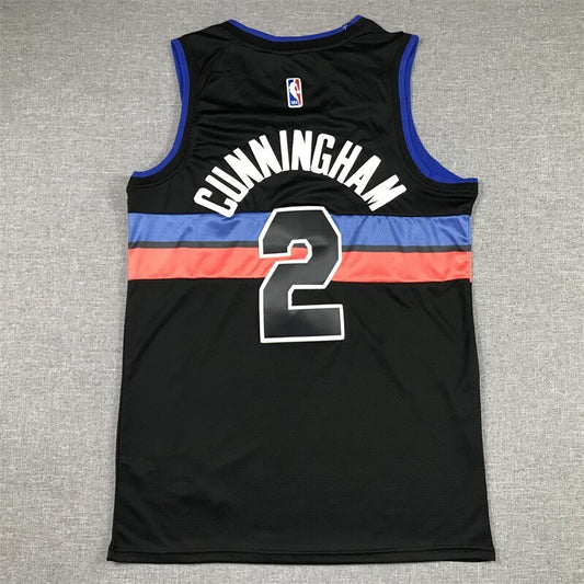 Detroit Pistons #2 Cade Cunningham Pistons 2 Statement Edition Style 1