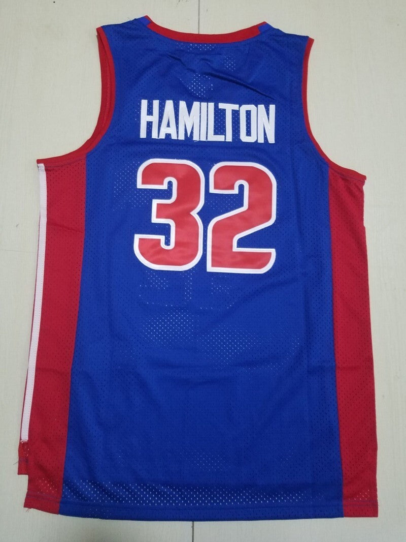 Detroit Pistons #32 Richard Hamilton Pistons 32 Blue s-xxl Style 1