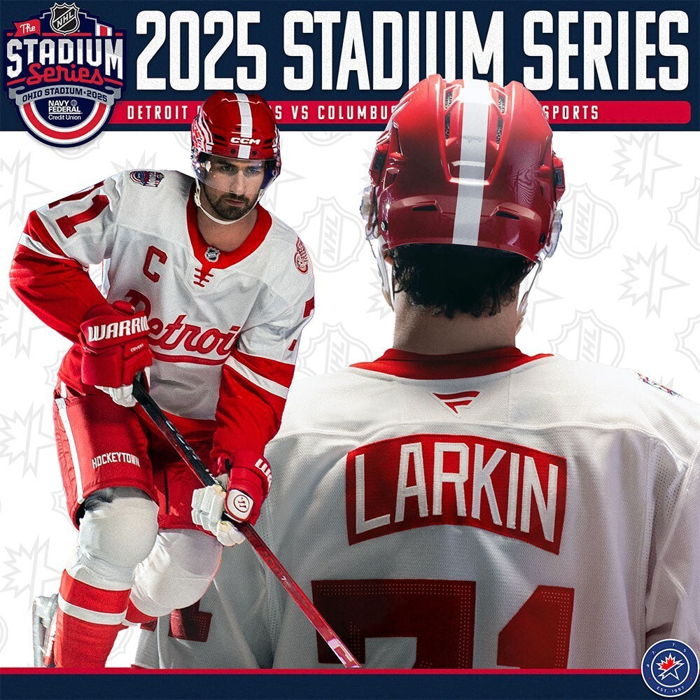 Detroit Red Wings 2025 Stadium Series Style 1