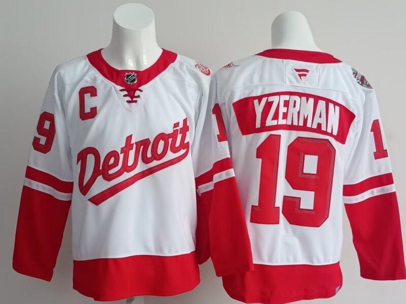 Detroit Red Wings #19 Steve Yzerman Red Wings