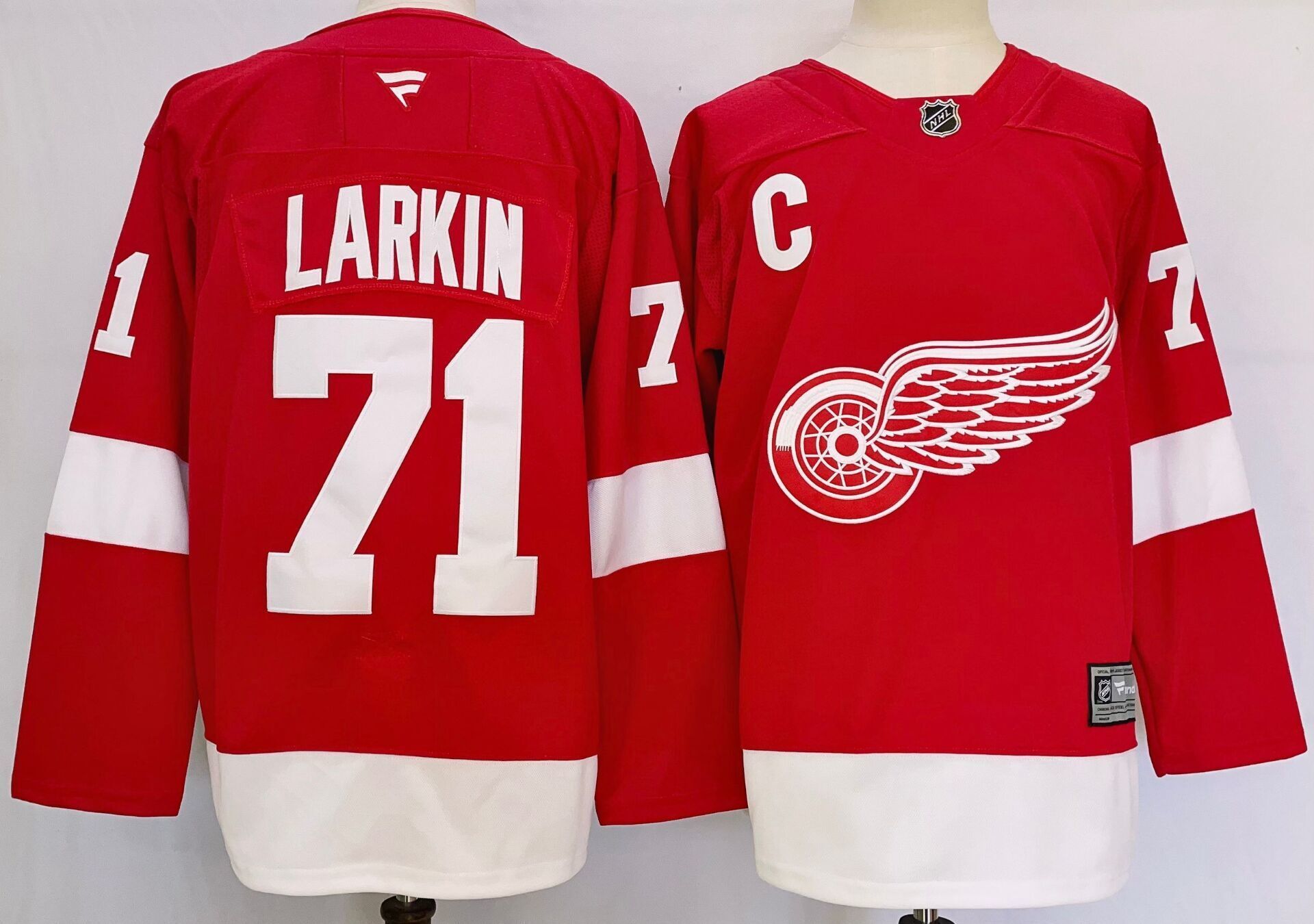 Detroit Red Wings #71 Dylan Larkin Style 3