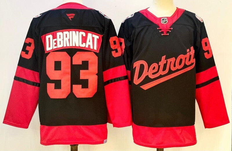 Detroit Red Wings #93 Alex DeBrincat Style 1