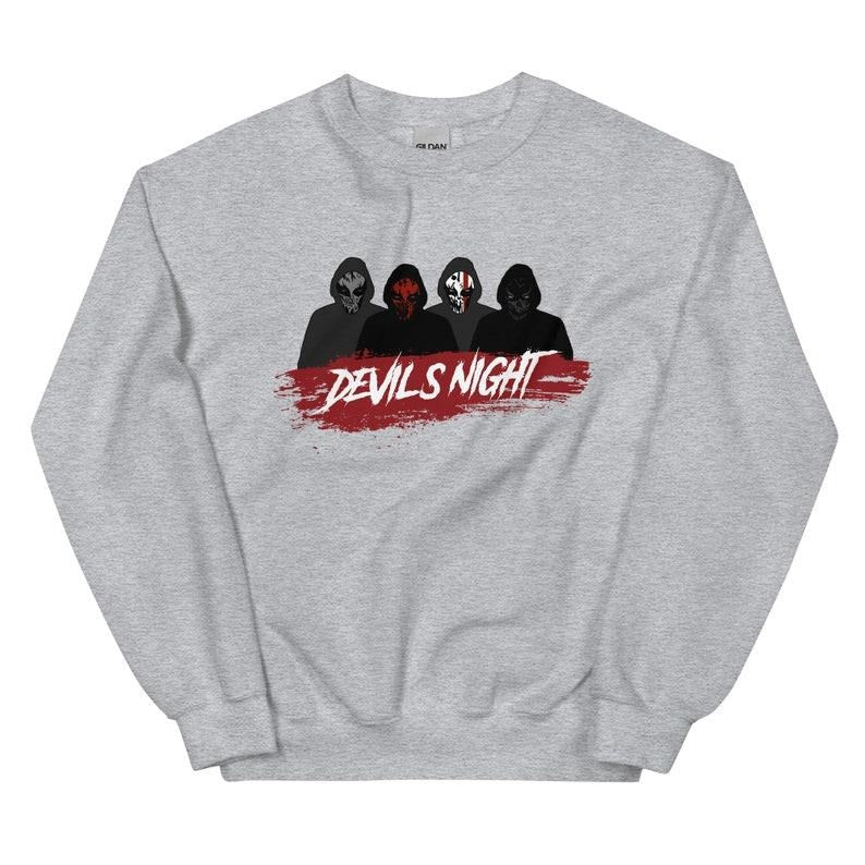 Devil's Night Sweatshirt | Devil's Night Series by Penelope Douglas Four Horsemen Bookish Merch