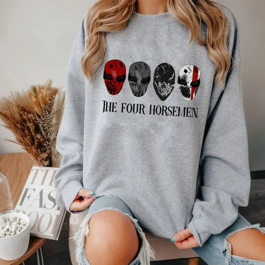 Devil's Night Sweatshirt, Devil's Night Four Horsemen Sweatshirt, Will Grayson, Bookish Shirt, Penelope Douglas Shirt, Novel Shirt, Book Lover Gift