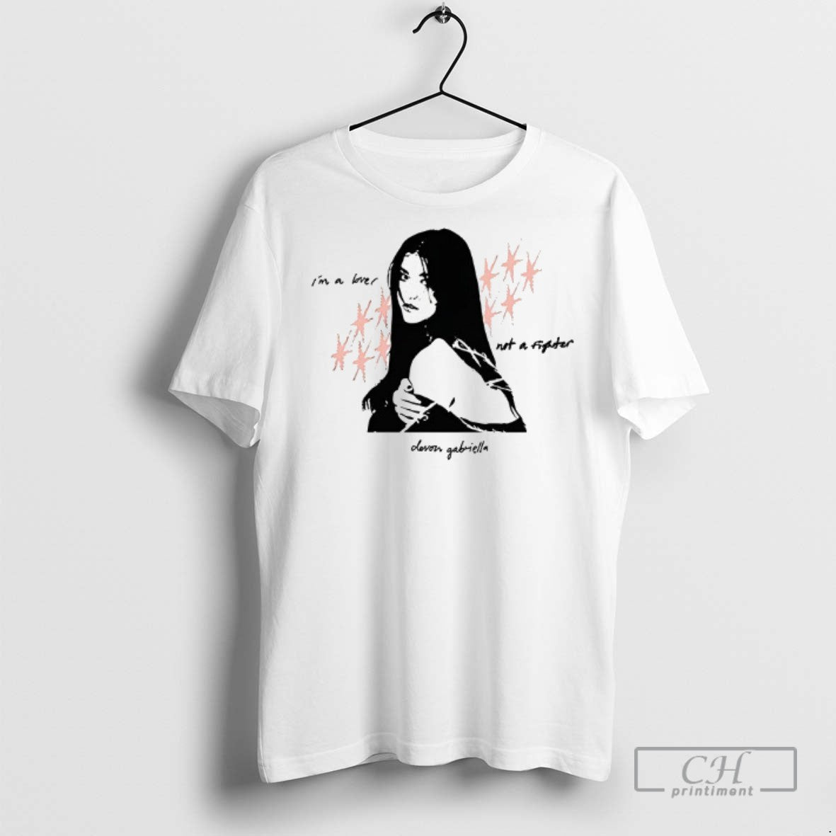 Devon Gabriella Star Im A Love Not A Fighter T Shirts