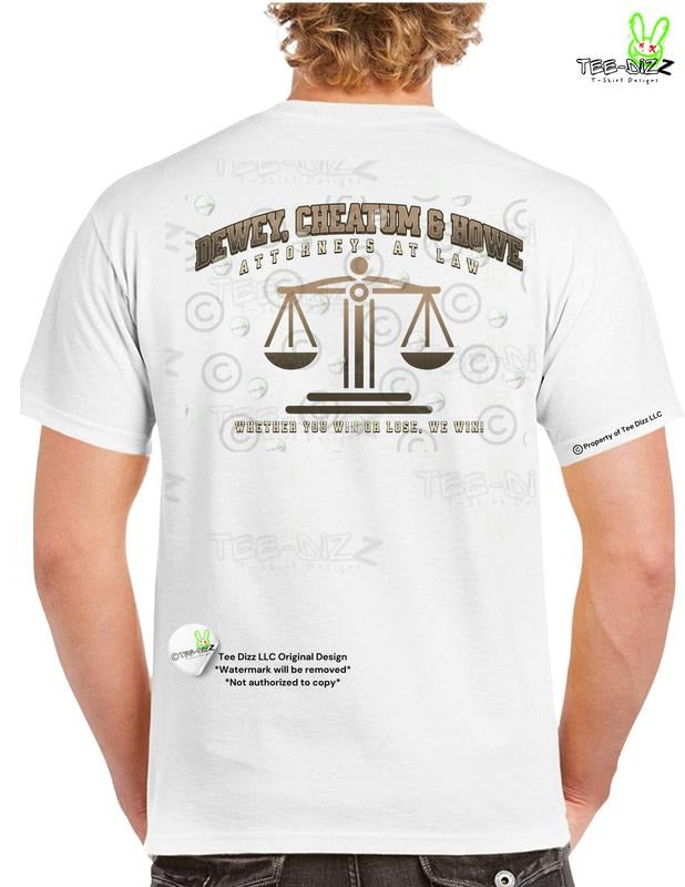 Dewey, Cheatum & Howe - Men's Funny T-Shirt - Graphic Tee Hoodie, Sweatshirt | WearSparks.com