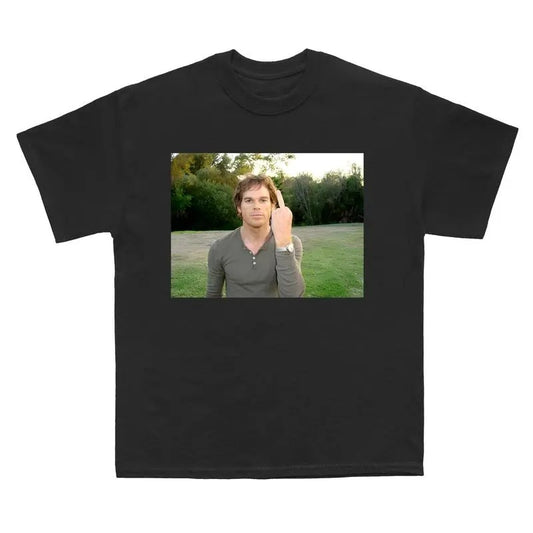 Dexter Morgan Meme Shirt, Dexter Morgan Gift For Movies Lovers Casual Clothing Fabric Menswear Top Fleece, Full Size, Full Color