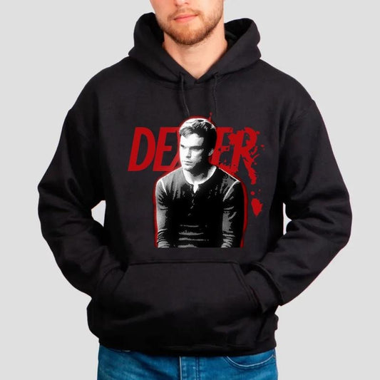 Dexter Morgan Shirt, Dexter He's Got A Way With Murder Sweatshirt, Dexter Tv Show, Michael C.Hall, Unisex Sweater Pullover Tee Cotton Fit Polyester