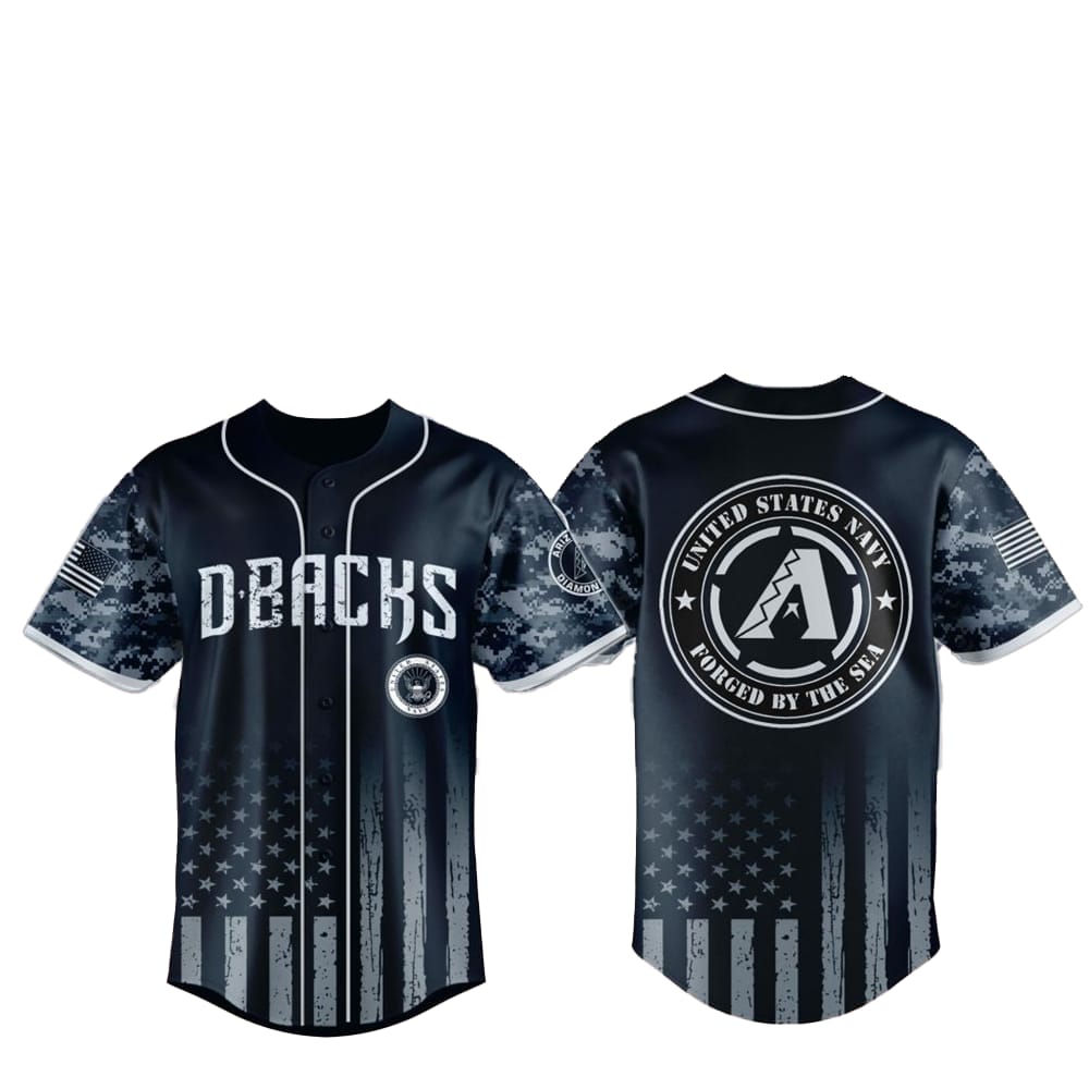 Diamondbacks US Navy Military Jersey 2025 - Grishko.com T-Shirts, Hoodie, Sweatshirt | WearSparks.com