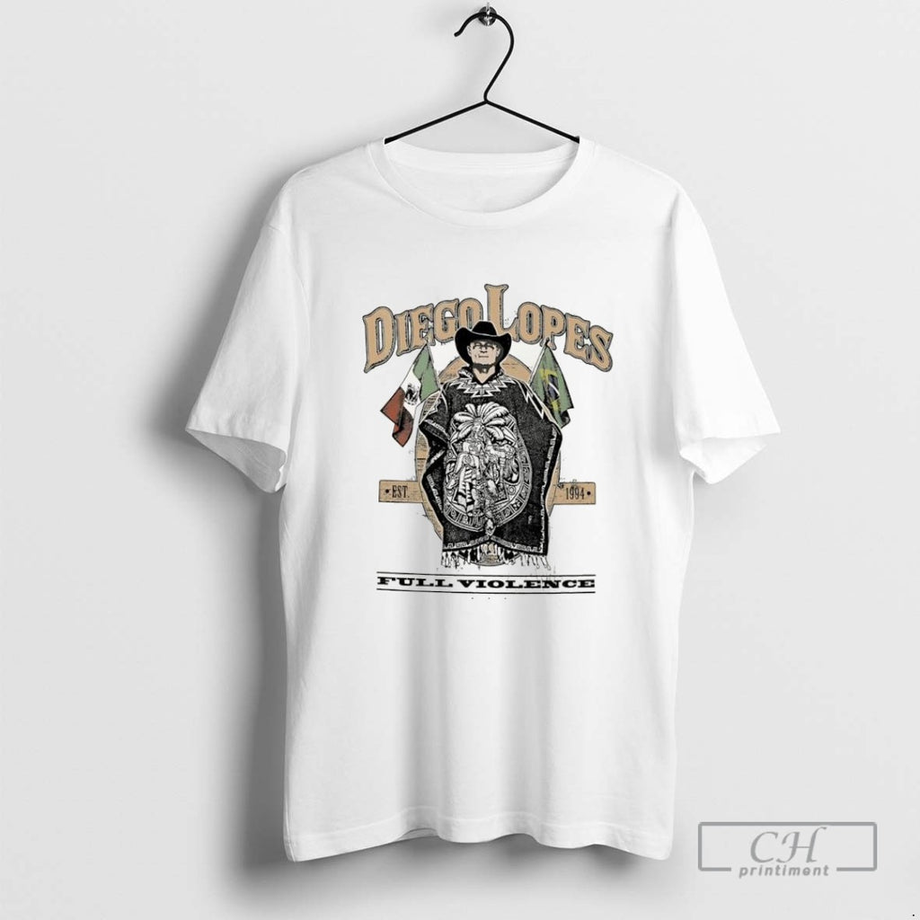Diego Lopes Full Violence Est 1994 Ufc Merchandise T Shirt Sweater