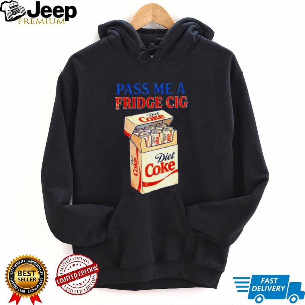 Diet Coke Fridge Cig Parody Funny Soda Pop Humor Retro Vintage Men Women Fans T Shirt