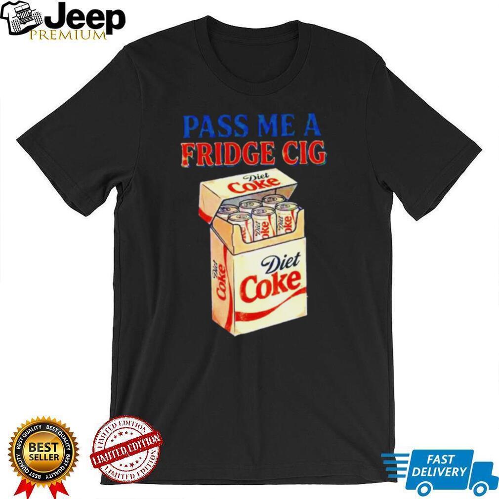 Diet Coke Fridge Cig Parody Funny Soda Pop Humor Retro Vintage Men Women Fans T Shirt