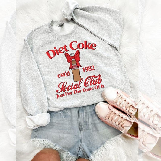 Diet Coke social club sweatshirt , Diet Coke sweatshirt , Soda sweatshirt