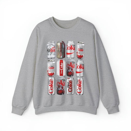 Diet Coke variety, sweatshirt, Crewneck,  Women, Men, Cotton, Gift, Soda  Hoodie and Sweater; T-shirt Menswear