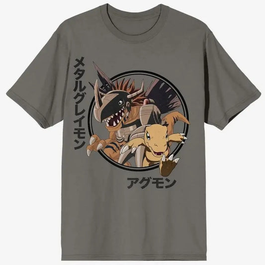 Digimon Agumon & MetalGreymon T-Shirt Sweatshirt, Hoodie, Comfort Colors