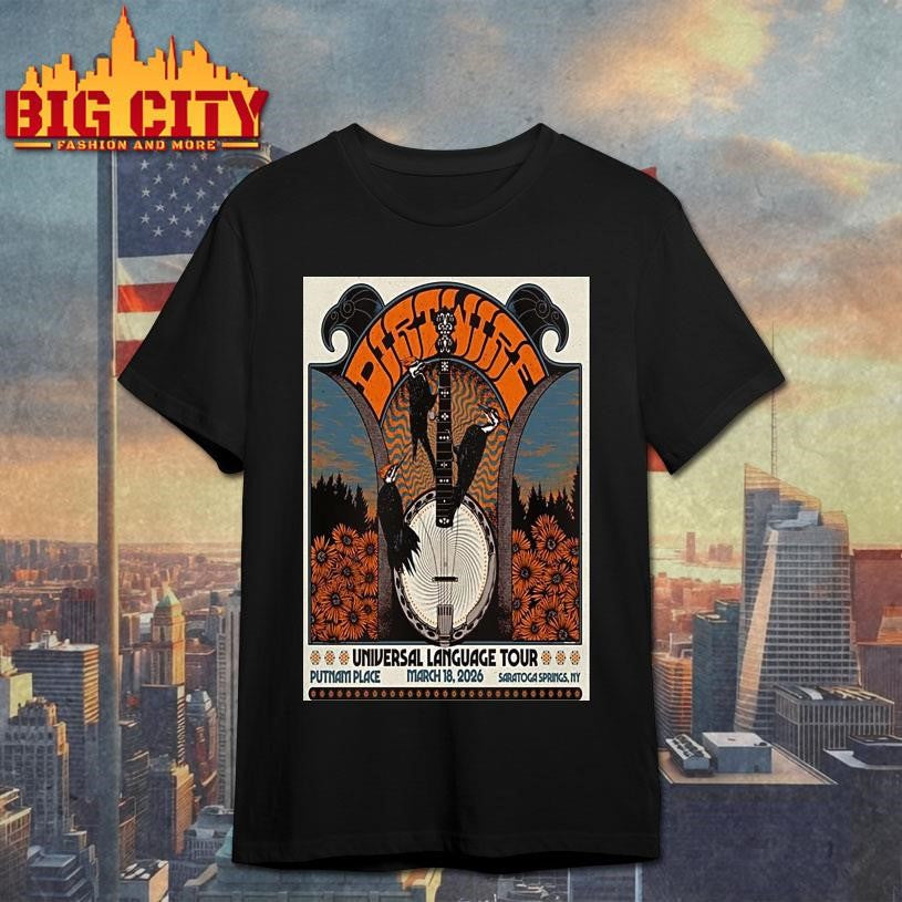 Dirtwire March 18 2026 Putnam Place In Saratoga Springs Ny Shirt