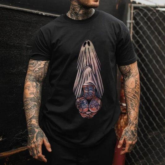 Dirty Love With Ghost T-shirt - Naughty Clothes Men
