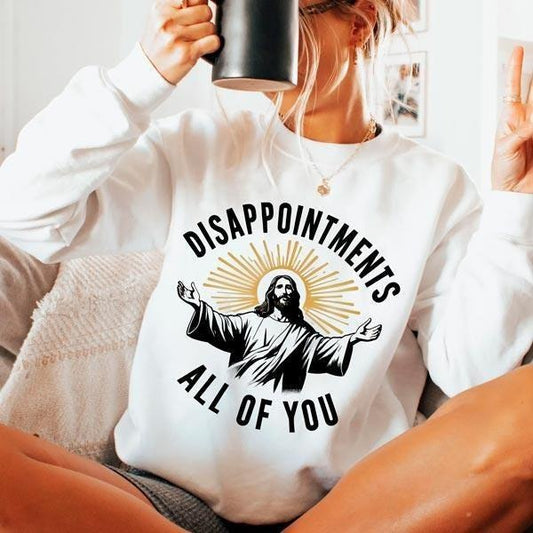 Disappointments All Of You Png Jesus Meme Png Funny Meme Shirt Png Christianity Png Sublimation Png  T-shirt, sweater and Hoodie