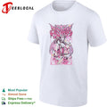 Distant demon girl gothic anime poster shirt
