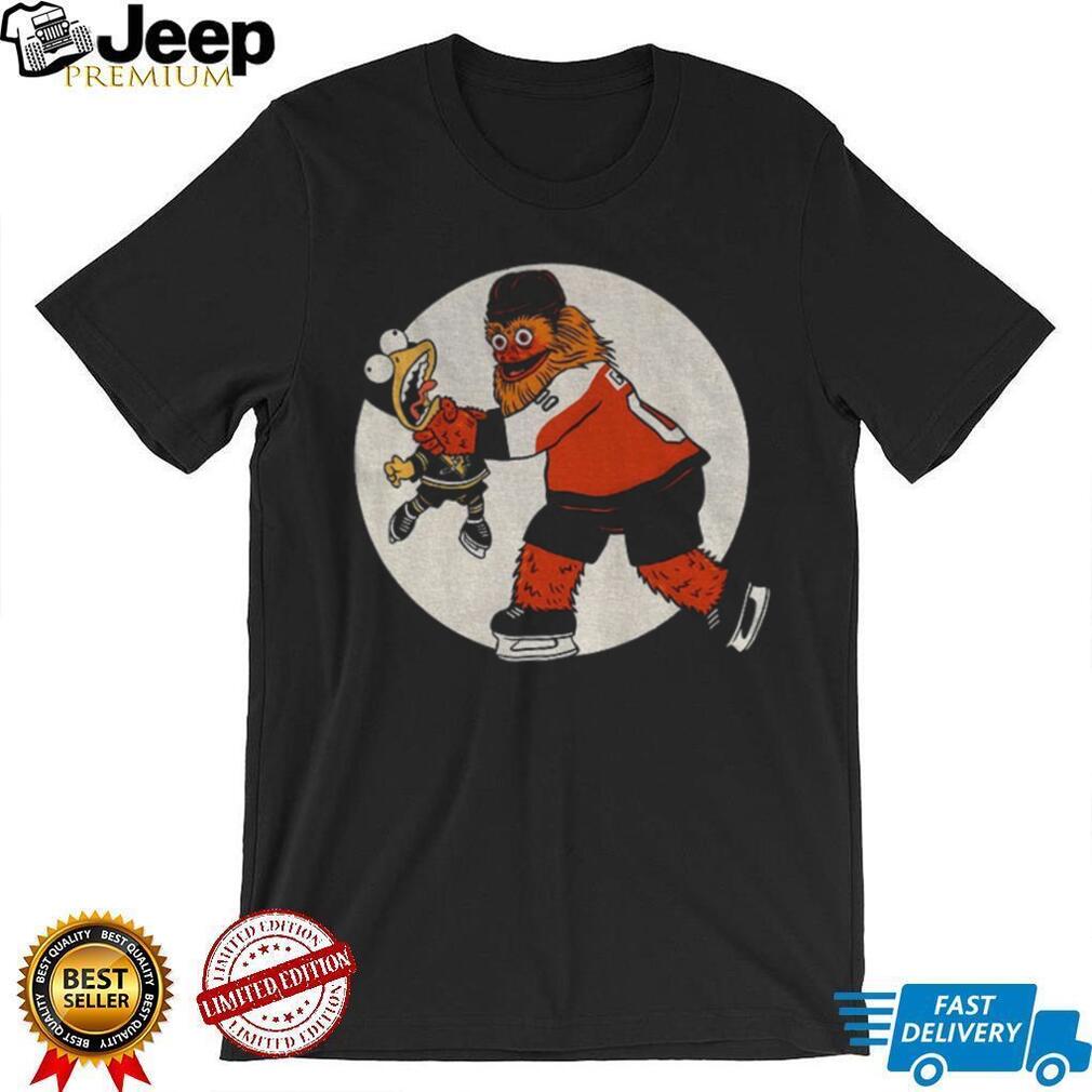 Gritty Strangle Iceburgh Philadelphia Flyers vs Pittsburgh Penguins Hockey Meme T Shirt
