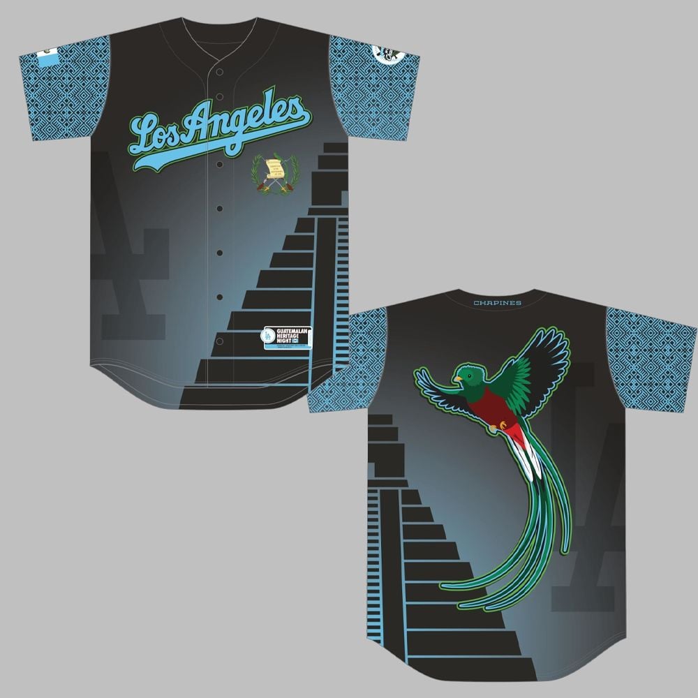 Dodgers Guatemalan Heritage Night Jersey 2025 Giveaway - Grishko.com T-Shirts, Hoodie, Sweatshirt | WearSparks.com (Image 3)