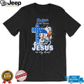 Dodgers In My Veins Jesus In My Heart Baseball T Shirt Christian LA Baseball Fan Gift T Shirt