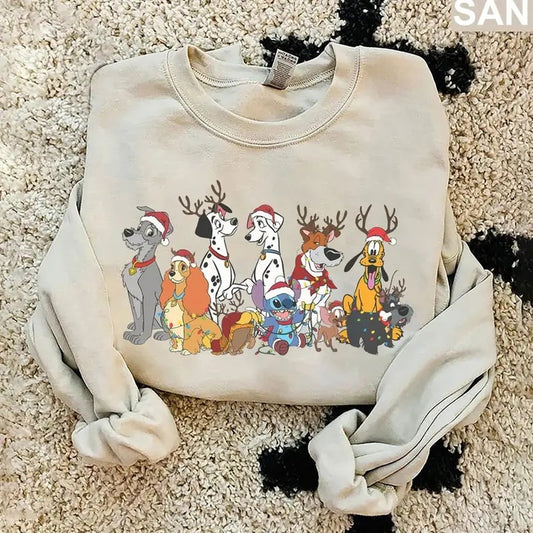 Dog Christmas Sweatshirt, Xmas Dog Sweater, Christmas Movie Shirt, Dog Lover Gif, Dog Mom Shirt, Merry Christmas Shirtstyle{n002}2