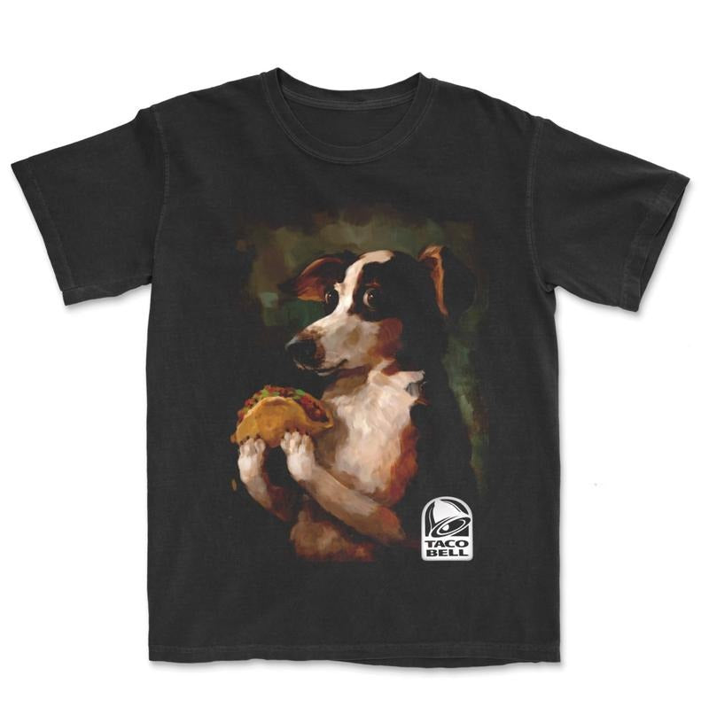 Dog Have Taco Bell Vintage Graphic T-shirt, Funny Meme Tee, Dog Lover Unisex T-Shirt, Gift For Men Women