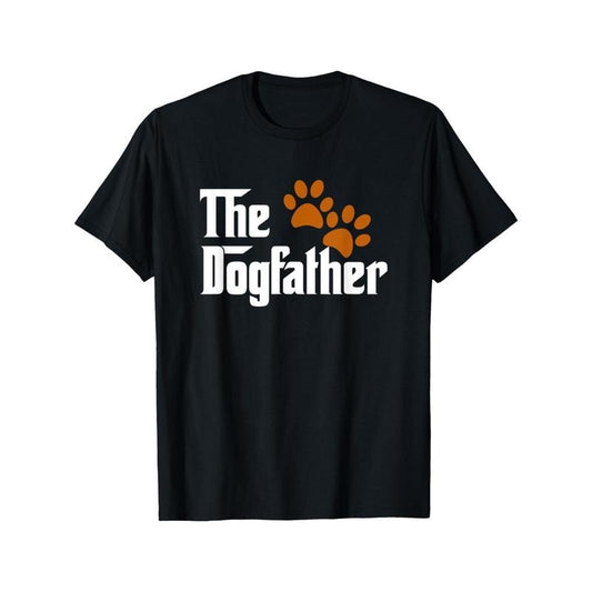 DogFather Graphic Tee - 100% Cotton, Short Sleeve, Crew Neck T-Shirt for Men | Casual & Stylish Daily Wear Made in USA