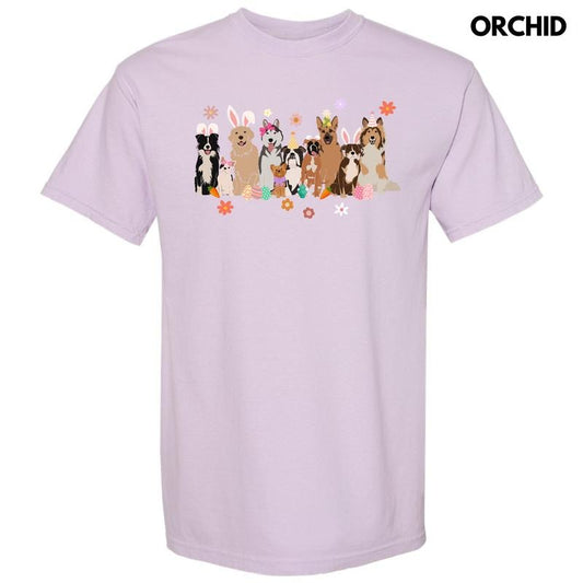 Doggy Easter Celebration Comfort Colors T-Shirt 'NLB' Hoodie, Sweatshirt | WearSparks.com