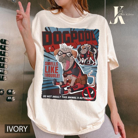 Dogpool Shirt, Wolverine Deadpool 2024 Movie Shirt, Deadpool 3 Shirt, Funny Deadpool Wolverine Shirt, Ryan Reynolds, Hugh Jackman, Unisex Cotton Tee