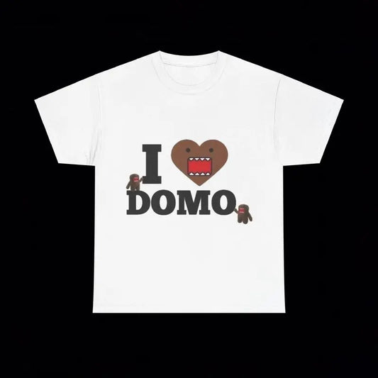 Domo Kun t shirt grunge y2k scene emo amity affliction tapout hello kitty goth