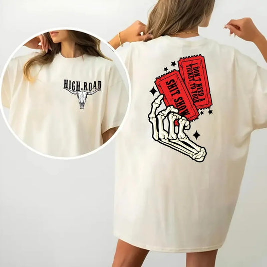 Don't Need Ticket To Shh Show, K0e WetzeI Concert 2 Sides Tee, Country Fans Top, Unisex Short Sleeve Shirt
