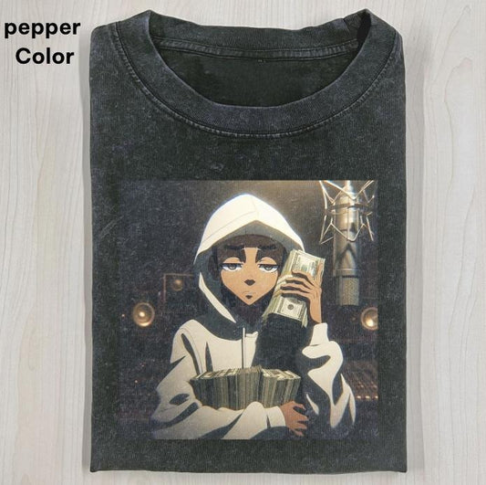 Don't Needa Rush Take Ya Time Tee, RILEY BOONDOCKS T-SHIRT, Funny Graphic T-shirt, Unisex Movie Shirt Menswear Womenswear