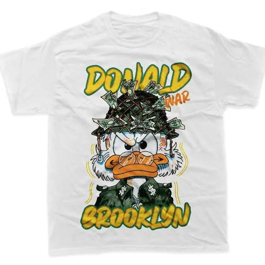 Donald Duck Shirt, Cartoon Shirt, Graphic Tee, Y2k, Unisex T-Shirt, Gift For Men Women Womenswear Menswear Top Streetwear