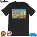 Donald Trump Greetings from the Statue of Liberty Poster shirt