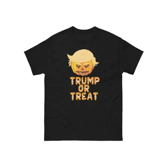 Donald Trump Halloween T-shirt Trump Or Treat Unisex Made in USA