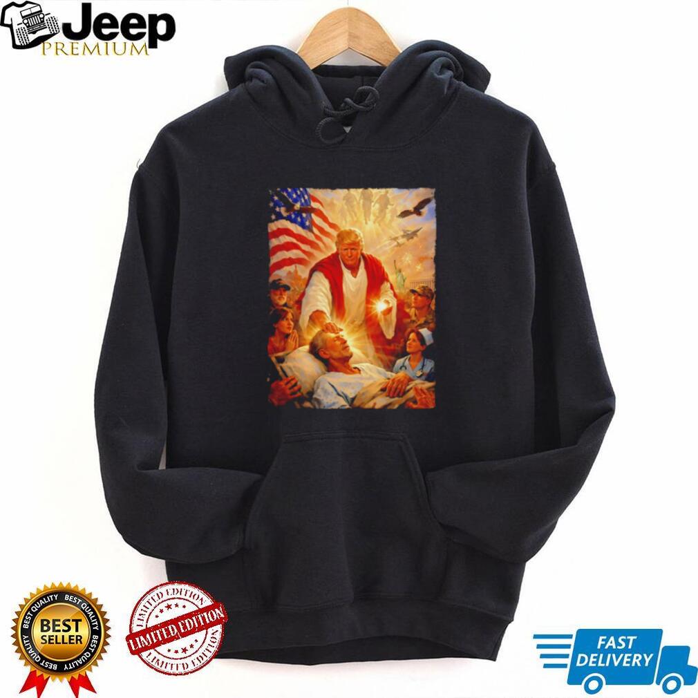 Donald Trump Healing Patriot Religious Art T Shirt