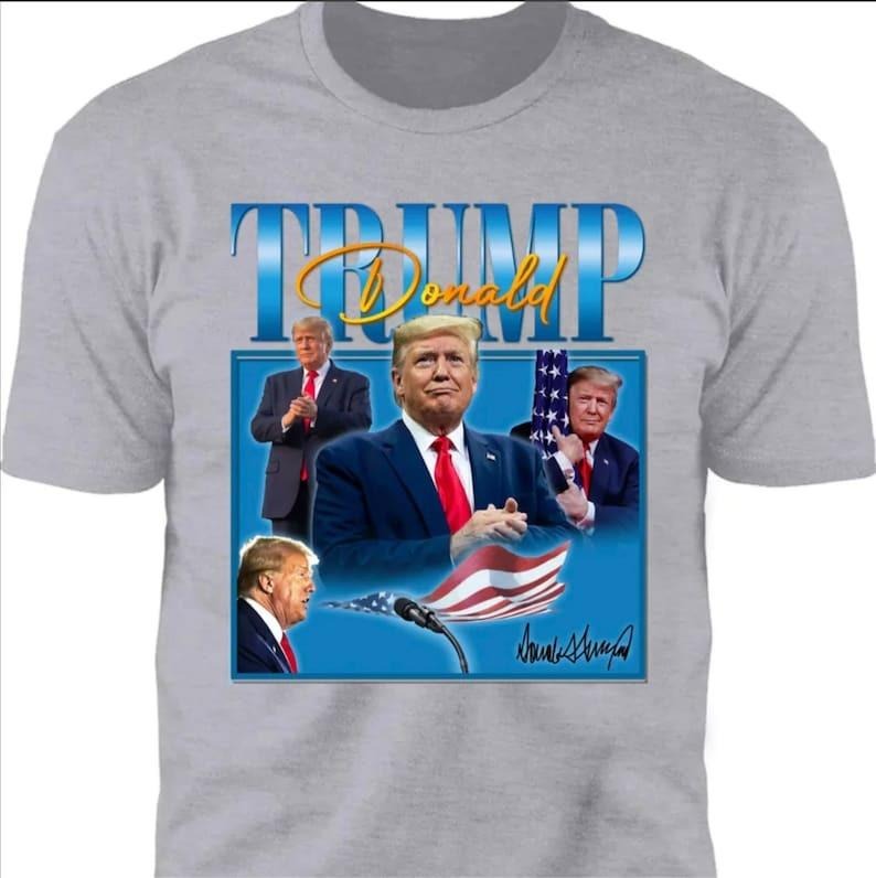 Donald Trump Vintage Shirt | Donald Trump Homage Tshirt | Donald Trump Fan Tees | Donald Trump Retro 90s Shirt